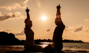 yoga en plein air! yoga nature