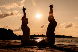 yoga en plein air! yoga nature